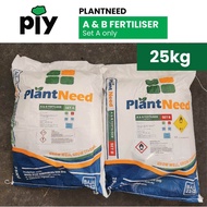 [25kg SET A ONLY] PLANTNEED A&B Fertilisers / Baja AB