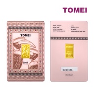 TOMEI Hornbill Gold Bar 3.11G Pink Card | Fine Gold 9999