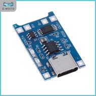 TP4056 โมดูลชาร์จแบตลิเที่ยม 18650 5V 1A Type-C LITHIUM DUAL PROTECTION BATTERY CHARGING MODULE