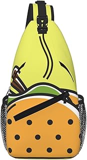 Sling Bag for woman and man Reversible Shoulder Strap Crossbody Backpack Travel Hiking Biking Climbi