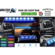 BULLTEC LED LIGHT BAR RGB EVOLVE 30 INCH 40 INCH 50 INCH