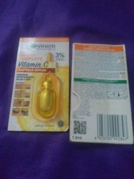 GARNIER BRIGHT COMPLETE VITAMIN C AMPOULE SERUM 15ml