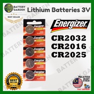 Energizer 1 PCS CR2032 CR2025 CR2016 Battery 3V Lithium