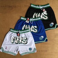 Dallas Mavericks Basketball Shorts Sports Streetwear Casual Pants