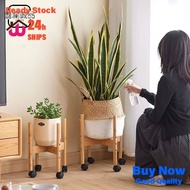 [in stock] Flower Stand Floor Nordic Cross Flower Stand with Wheels for Balcony Living Room Flower P