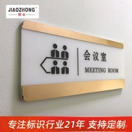Acrylic Signboard Replaceable Customized Department Sign House Sign Company Department Pull-out Offi