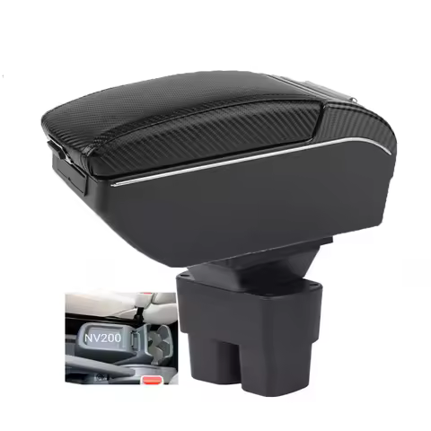 For Nissan NV200 Evalia Armrest Box Nissan NV200 Storage Box Arm Bracing central control panel elbow