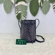 《荃灣實體店》GOYARD Petit Flot 藍色印花水桶包