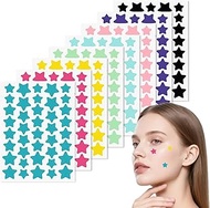 Pimple Patches, Hydrocolloid Acne Plasters, Stars Design, 3 Sizes (14/12/10 mm), Waterproof, Breatha