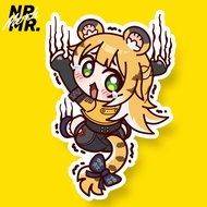 Ju Fufu Sticker Zenless Zone Zero ZZZ Fanmade Merch