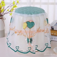 Air Fryer Dust Cover Lace Embroidery Rice Cooker Blender Dust Cover Fabric Kitchen Appliance Cover
