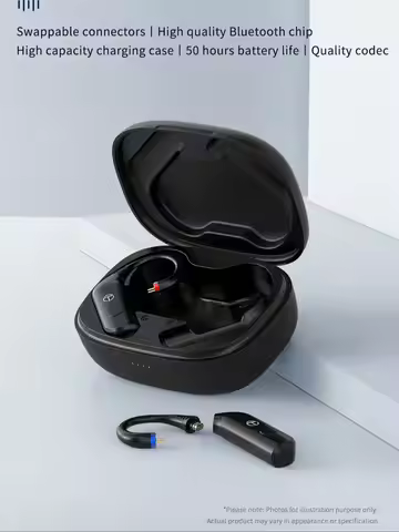 TRN BT20 PRO Wireless Bluetooth 5.3 HIFI Earphones Module Upgrade Cable Replaceable For air pods Con