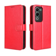 Cho Oppo A5i Pro 5g Trường hợp Chất liệu da PU đứng chủ cho Oppo a5ipro cph2755 điện thoại nắp gập v