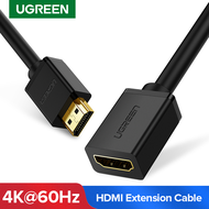 UGREEN 0.5M HDMI Extension Cable 4K/60Hz HDMI Extender Male to Female Compatible with Nintendo Switch Xbox One S 360 PS5 PS4 Roku TV Stick Blu Ray Player Google Chromecast Wii U HDTV Laptop PC