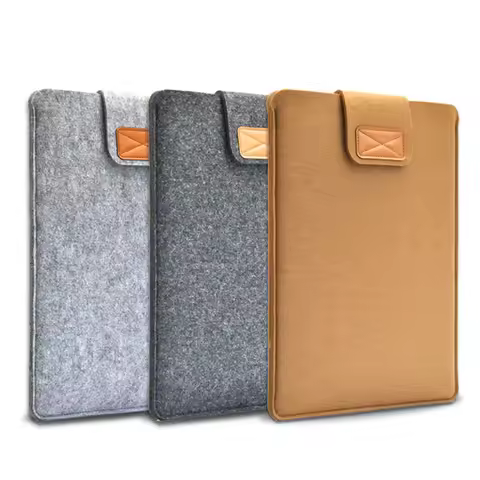 Ultra Thin Portable Laptop Sleeve Case For Macbook Air Pro Retina 11/13/15 inch Wool Felt Soft Bag C