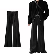 【S-5XL】Flare pants oversized  Suit pants Baggy pants men men's casual pants