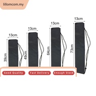 【LOMC】39/49/64/73cm Drawstring Toting Bag Handbag for Mic Light Tripod Stand Umbrella