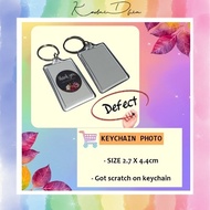 DEFECT keychain gambar / keychain photo / custom