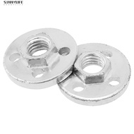 {SUNYLF} 2pcs Pressure Plate Cover Hexagon Nut Fitting Tool for Type 100 Angle Grinder