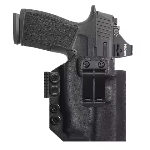 Kydex Light PLX IWB Holster For Sig Sauer P365 Fuse X MACRO COMP TACOPS with Olight PL X 1200-Lumens