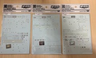 RG EVA 新世紀福音戰士 初號機 零號機 貳號機 水貼 三張