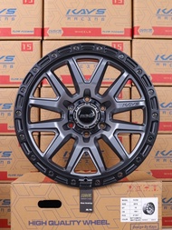 ล้อแม็กใหม่ - F8700 - 3 สี - ขอบ20 - งาน KAYS ( 20 x 6รู139.7 ) - หน้ากว้าง 9.0 x 9.0 ET 18/18 - ส่ง