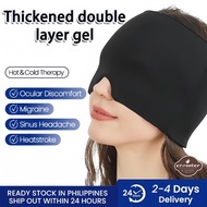 Gel Ice Cap Headache Sleeping Eyeshade Migraine Relief Cap Gel Hot Cold Therapy for Headache Relief