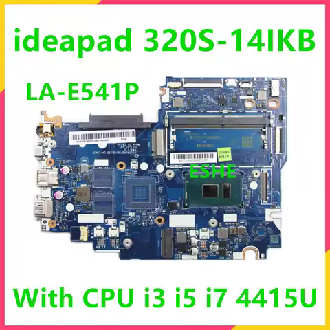 LA-E541P For Lenovo Ideapad 520S-14IKB 320S-14IKB Laptop Motherboard 5B20N78305 5B20N78303 5B20P1089