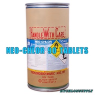 Chlorine NEO-CHLOR TCCA 90T 50KG (Japan) Trichloroisocyanuric Acid (Pool Chlorine)