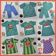 FULLPRINT T-shirt Dress Jacket Costume for Children and Adults CocoMelon Yoyo Watermelon ABC Song