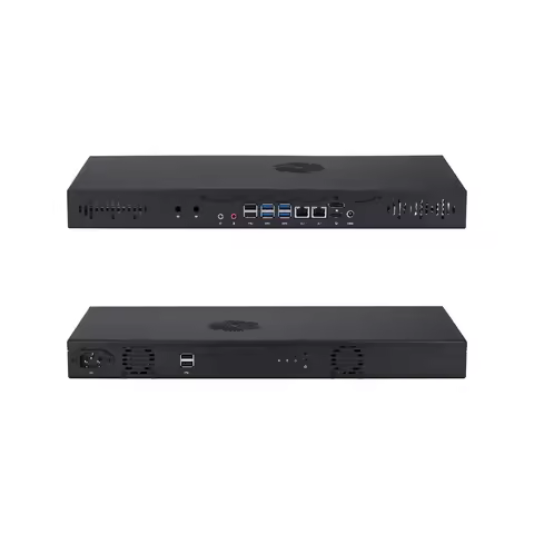 Qotom Q71200S 1U Rackmount Industrial Mini PC 2x 2.5G LAN Firewall Network Appliance