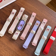 Cute Puppy Strap for Mi Band 10 Strap Nylon Mi Band 10 Strap Mi Band 9 / Mi Band 8 Strap Magnetic St