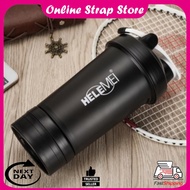 Helemei Smart Shake Gym Protein Shaker Sports Bottle Gym Fitness Bottle