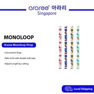 [Araree SG] Monoloop Strap for Mobile Phones Handheld Adjustable Colourful Designs