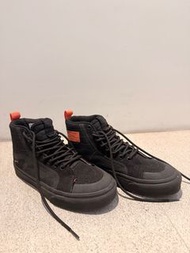 Vans x RÆBURN 23.5 黑色防水滑板鞋 SK8-HI GORE-TEX VR3