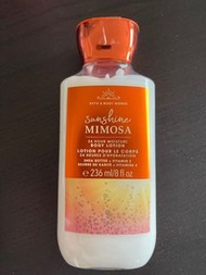 Bath and body works body lotion sunshine mimosa