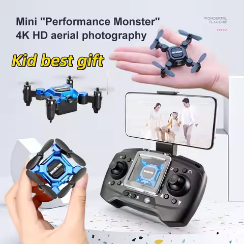 Mini Drone Folding Pocket Storage Aircraft Aerial Photography High Definition 4K Professional Drone 