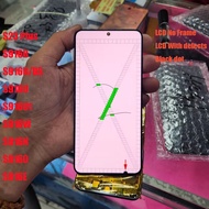 Samsung S23+ AMOLED ของแท้  หน้าจอพร้อมจุดสีดำสำหรับ S23plus S916B S916 S916U ประกอบจอแสดงผล LCD แบบ