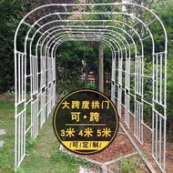 Fujimoto Month Arch Rack Grape Rack Arch Flower Gardening Support Bracket Climbing Rack Flower Rack 
