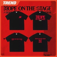 KPOP BANGTAN J-HOPE "HOPE ON THE STAGE" TOUR Merch Cotton T-shirt Vintage Printed Casual Topswear