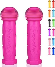 Scooter Grip Handlebar 1 Pair Bicycle Grip Fit for 2-3-4 Wheels Kid Kick Scooters,Children Bike,Rock