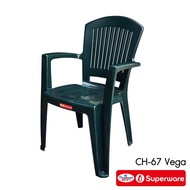 Srithai Superware เก้าอี้พลาสติก เก้าอี้สนาม เก้าอี้ท้าวแขน รุ่น CH-67 Vega