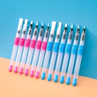 Professional 6 Pcs Watercolor Brush Set Portable Nylon Hair Paint Brush Ink Pen Water Brush For Painting Drawing Art Supplies Artist Brushes Tools