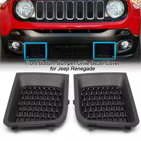 Car part Front Bumper Grille Bezel Black Left Right Car Mesh Grille 5XB62LXHAA 5XB63LXHAA for Renega