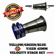 VELOCITY THROTTLE TROTEL BODY JOINT AIR HOSE TRUMPET Y15ZR Y16