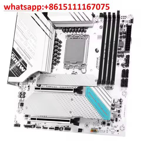 B760M Snow Dream White DDR4 Motherboard LGA1700 Socket Desktop Mainboard Support 12th & 13th Gen I n