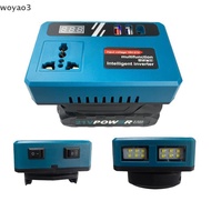[WY3] 1Pcs DC21V To 220V AC Converter  Inverter Portable Power Supply For Outdoor Activities With Du