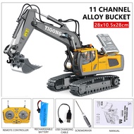 RC Excavator Dumper Car 2.4G Remote Control Engineering Vehicle Crawler Truck Bulldozer Toys for Boy