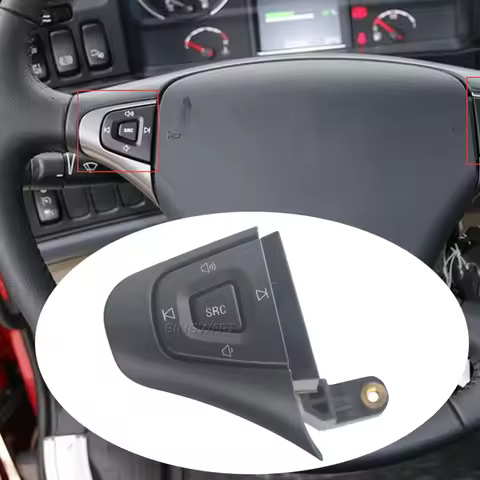 5Pins Cruise Control Switch Speed Steering Wheel Button Knob Autocruise Menus For SCANIA P G R T Ser