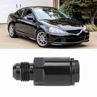 Aluminum Fuel Line EFI Adapter Fitting ‑6 AN Male to 5/16in Quick Disconnect Push Hardline